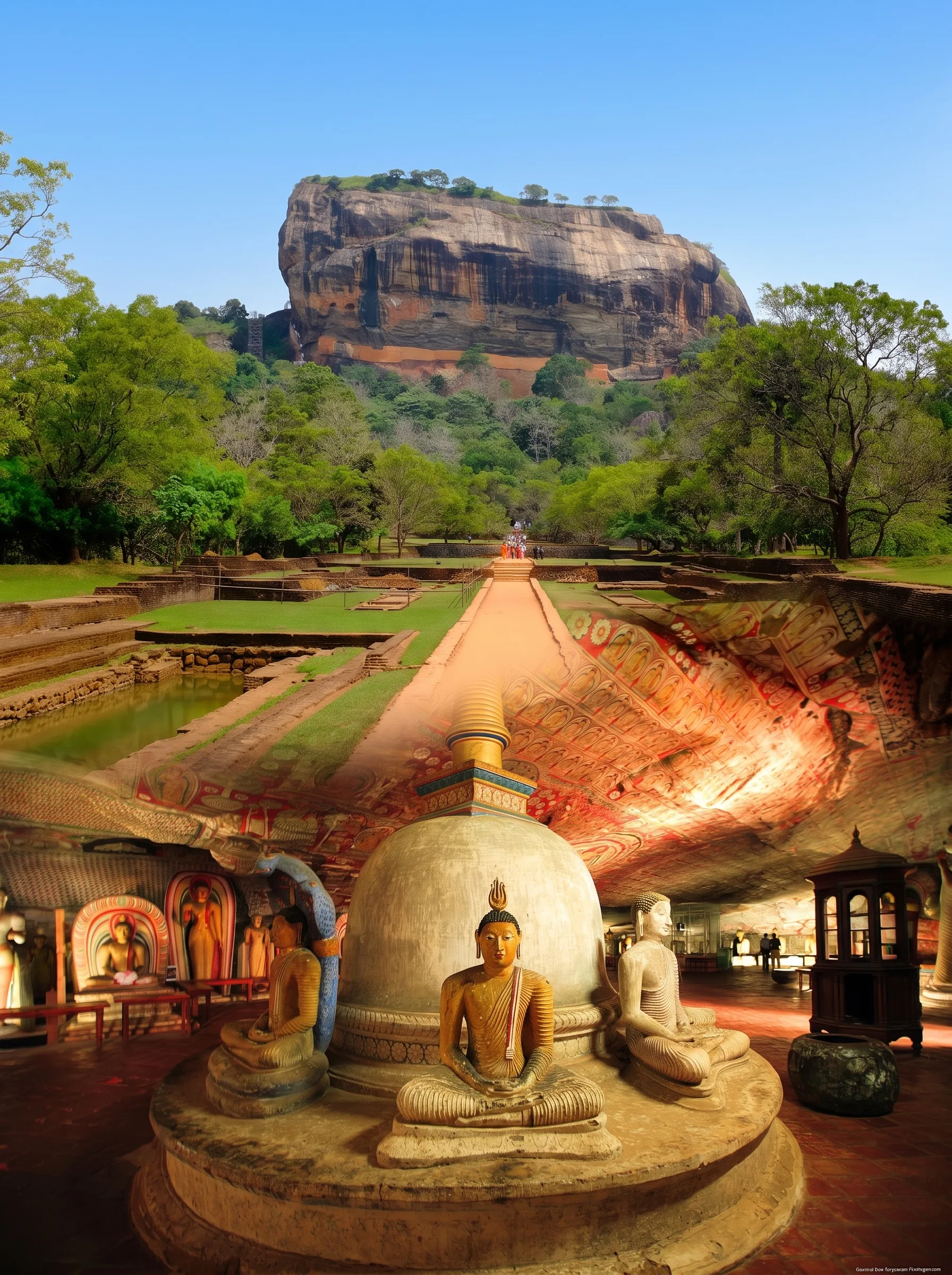 Sigiriya & Dambulla